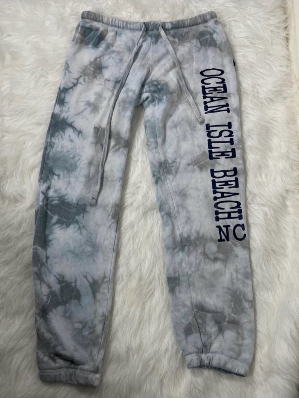 Ocean Isle Beach Women’s Tie-Dye Joggers - Gray